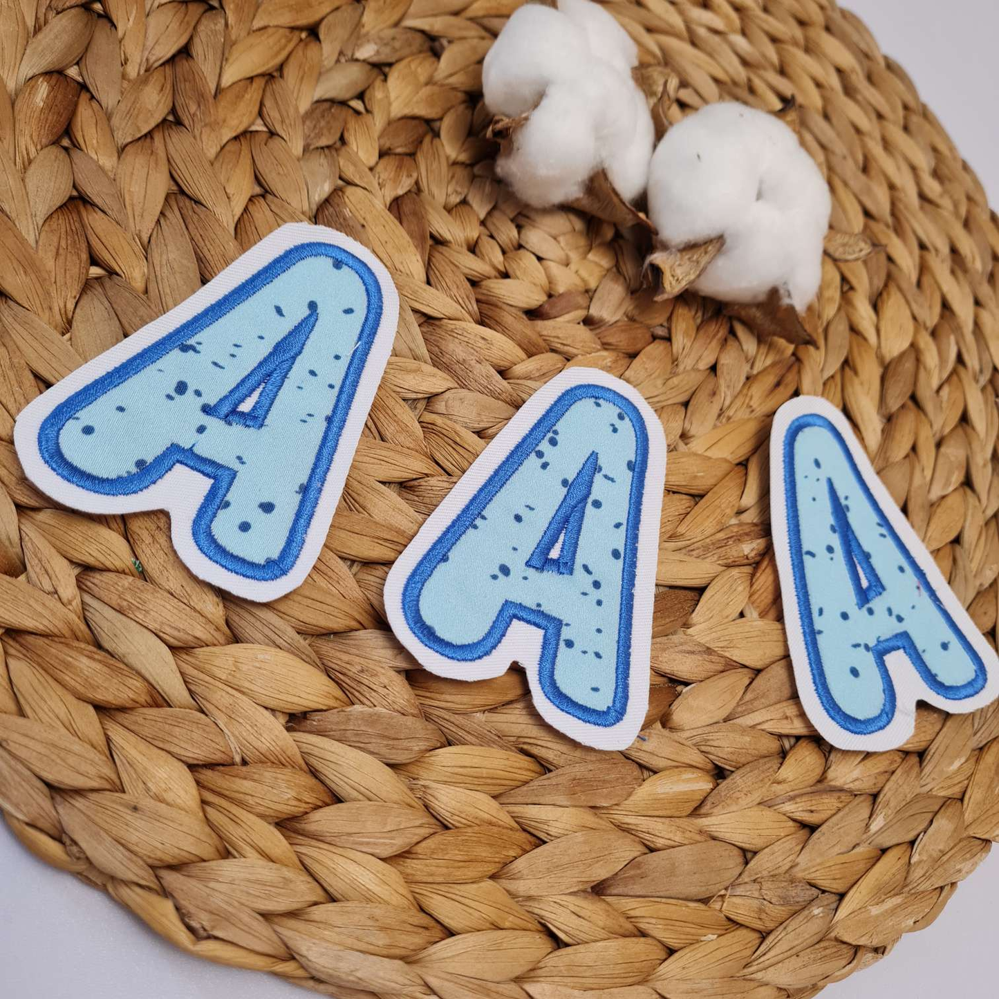 Applikation Aufnäher Patch | Buchstaben | Wunschname | Cloud Wild Horse