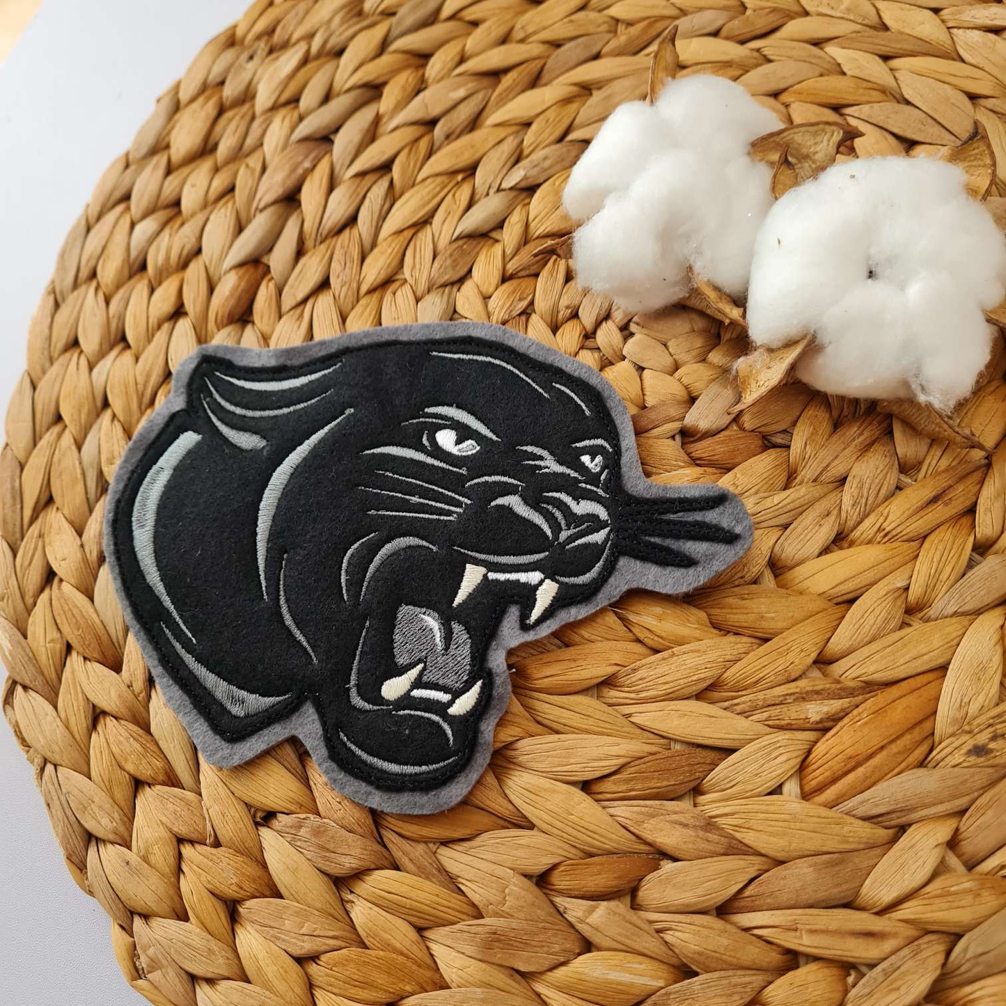 Aufnäher Flicken Applikation | Panther | 13 x 15 cm