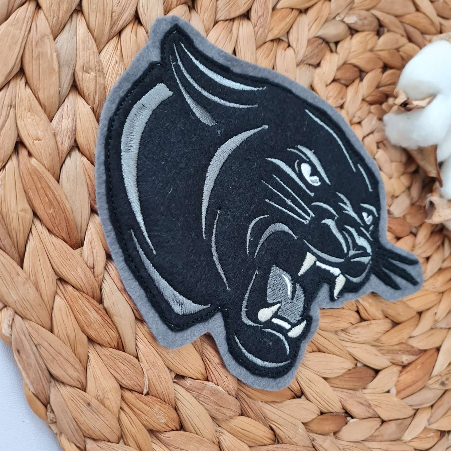 Aufnäher Flicken Applikation | Panther | 13 x 15 cm