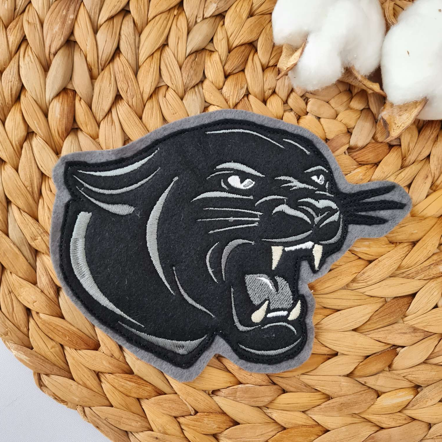 Aufnäher Flicken Applikation | Panther | 13 x 15 cm