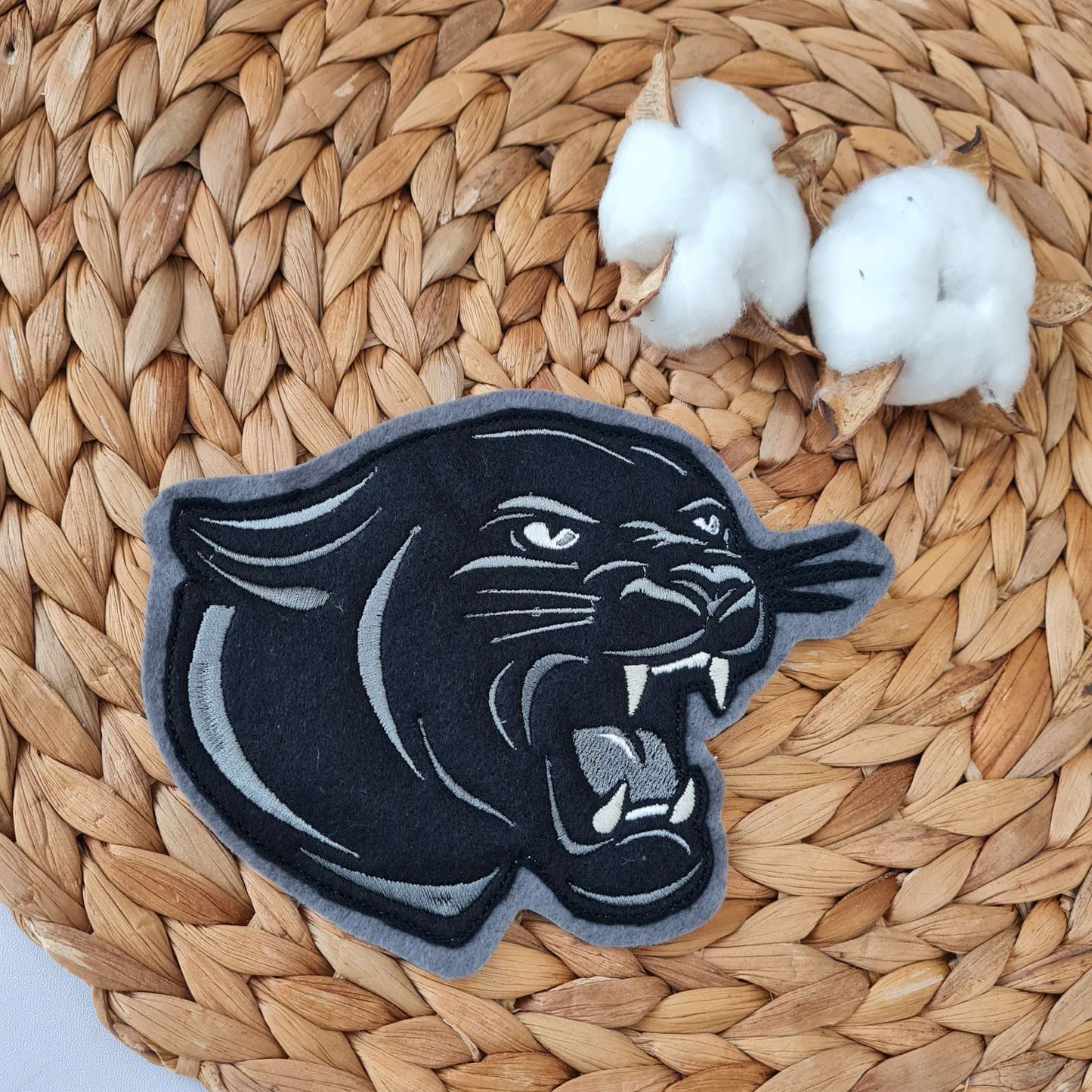 Aufnäher Flicken Applikation | Panther | 13 x 15 cm