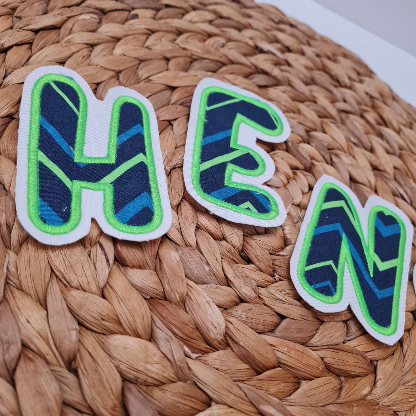 Applikation Aufnäher Patch | Wunschname | FallrückziehBär