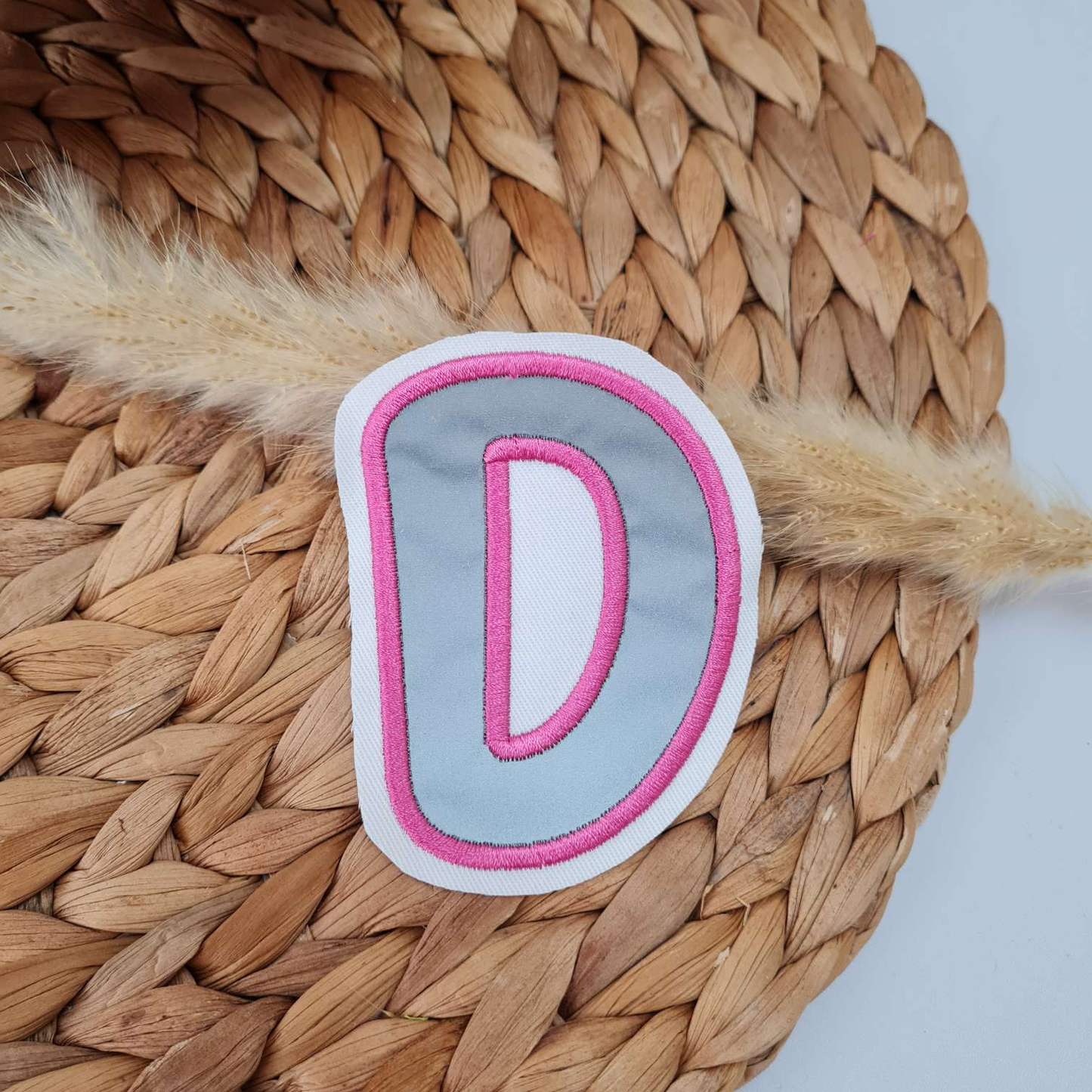 Applikation Aufnäher Patch | Buchstaben | Wunschname | Reflektierend