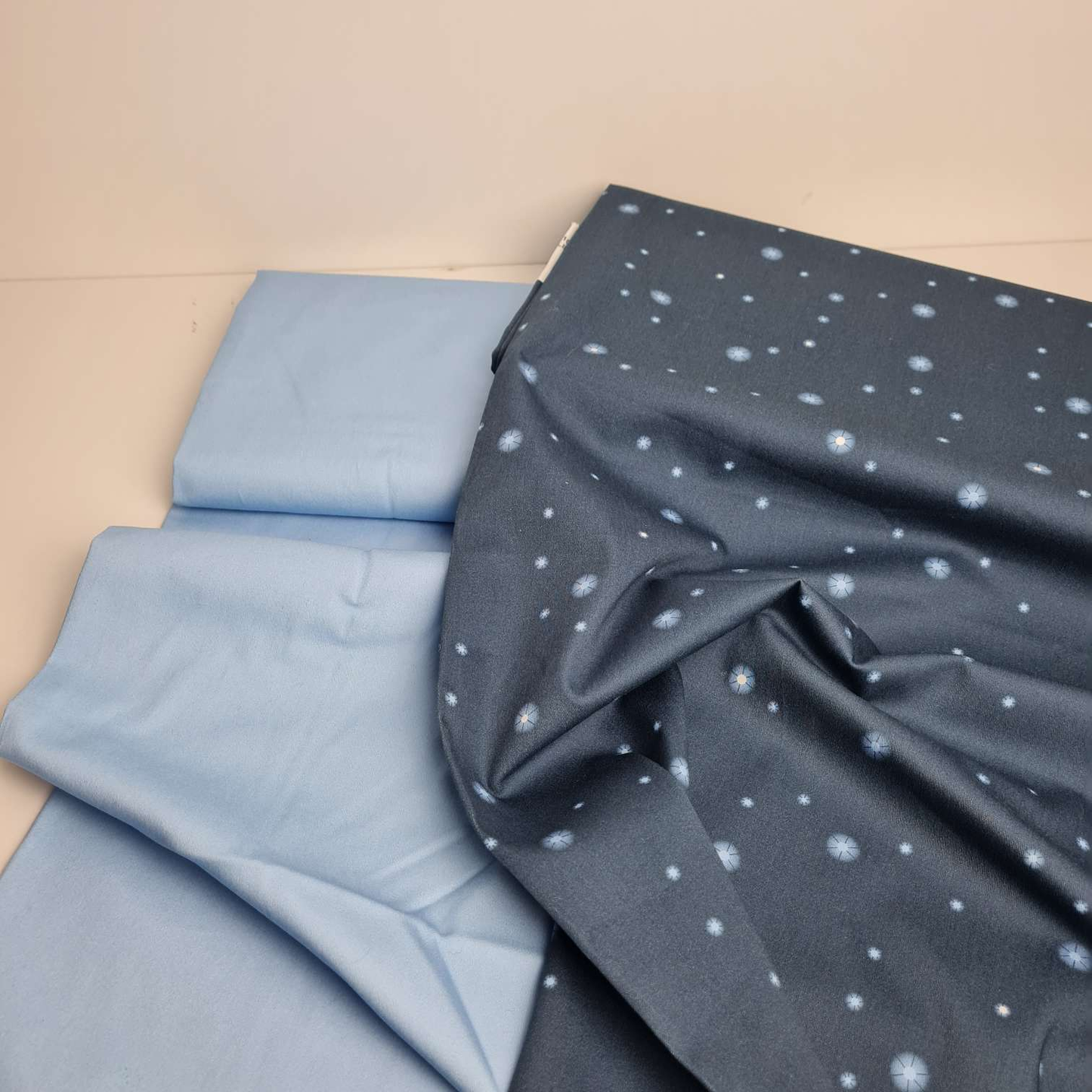 DiY Paket | Stoffpaket | "KoBärnikus Glow" | Blau