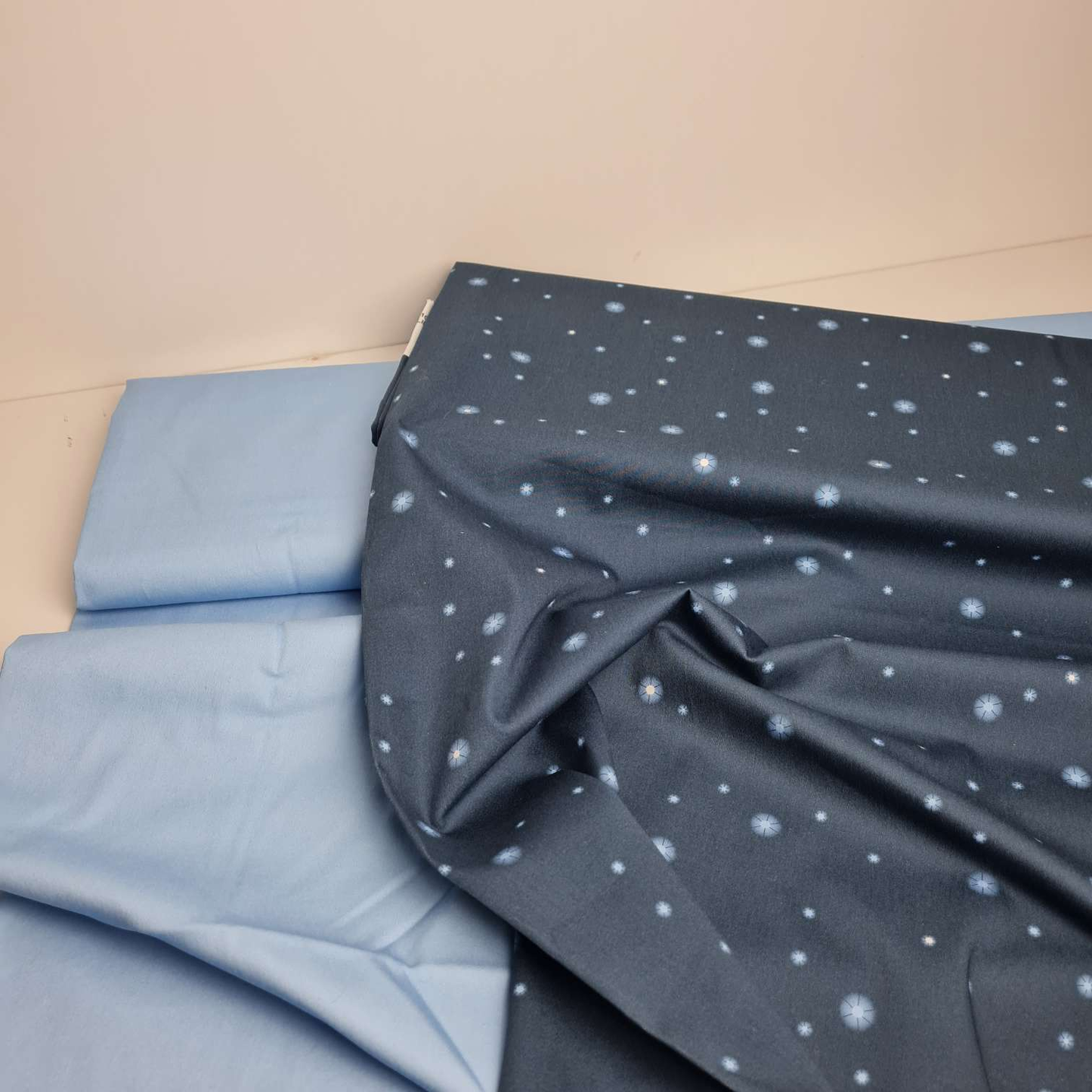 DiY Paket | Stoffpaket | "KoBärnikus Glow" | Blau