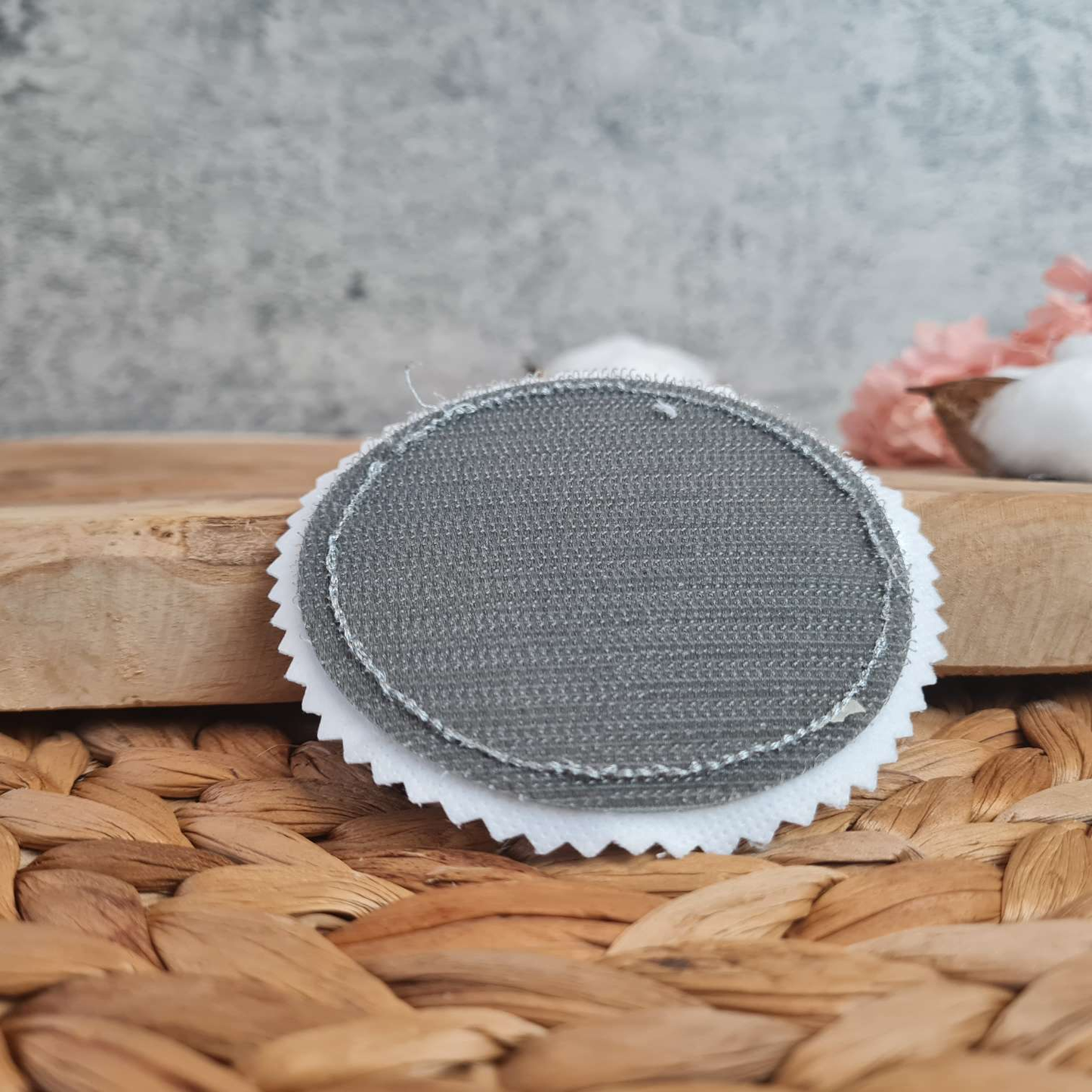 Applikation Aufnäher Button Klettie  | Schulkind 2025 | PhantBärsieWelt | Rund