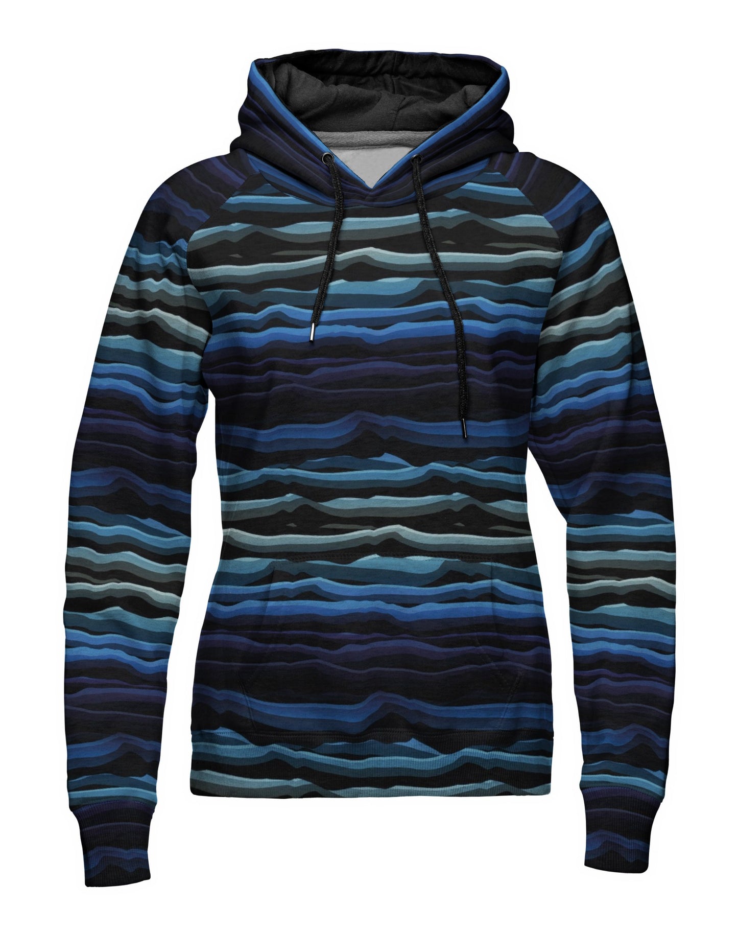 Sweat | Wavy Stripes | Blau | Lycklig Design