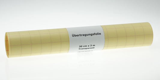 Übertragungsfolie 30cm x 3m - Transparent