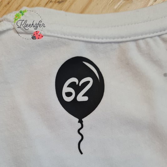 Größenlabel zum Aufbügeln Motiv *Ballon*