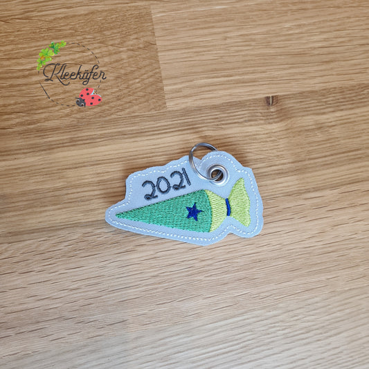 Schlüsselanhänger *Schultüte2021*