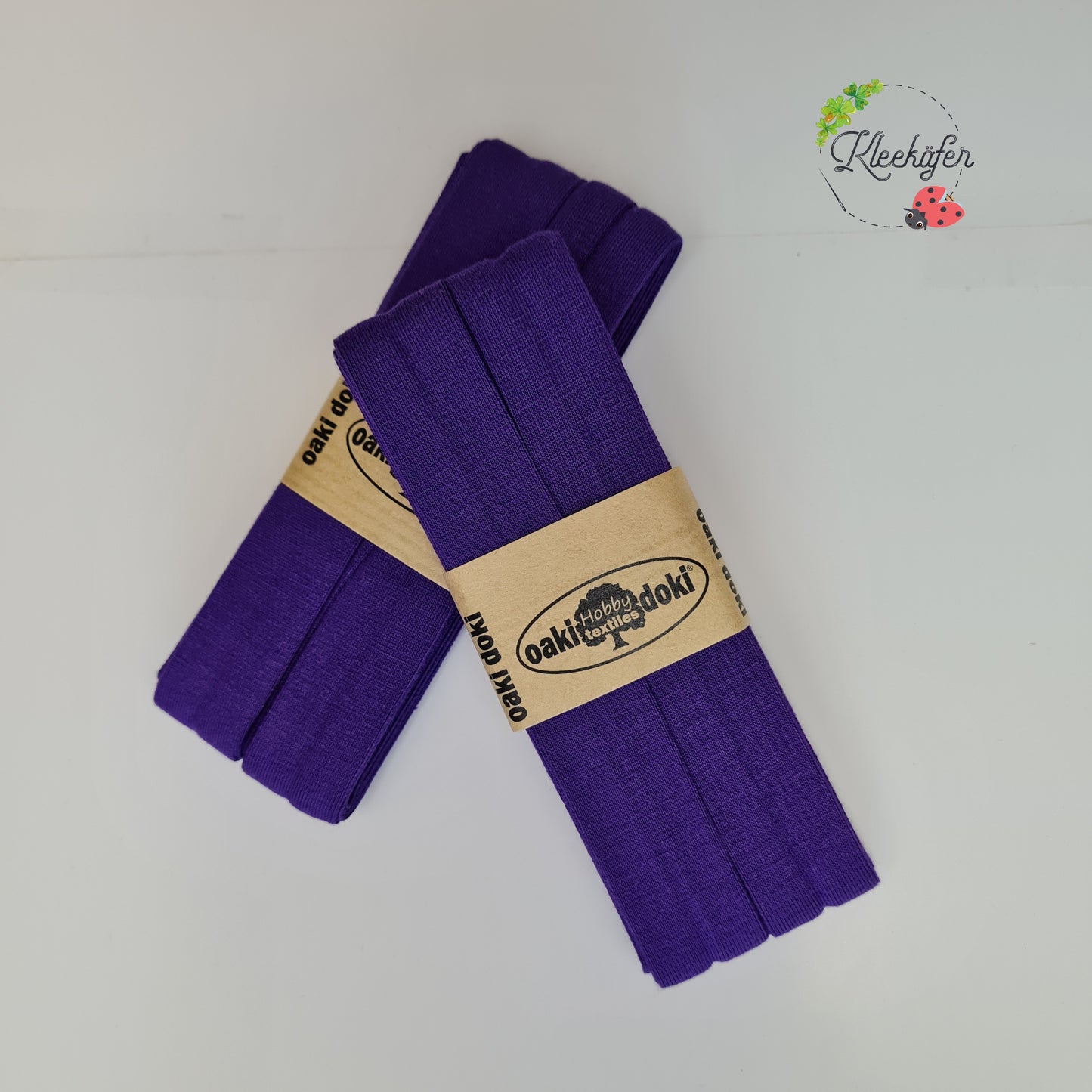 Oaki Doki Jersey Schrägband - Lila 947