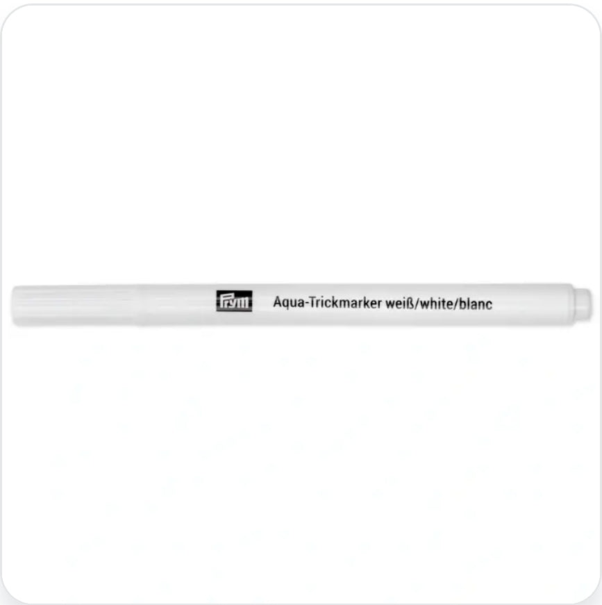 Trick-Marker | Aqua | wasserlöslich | weiß