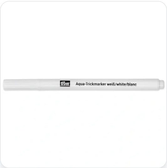 Trick-Marker | Aqua | wasserlöslich | weiß