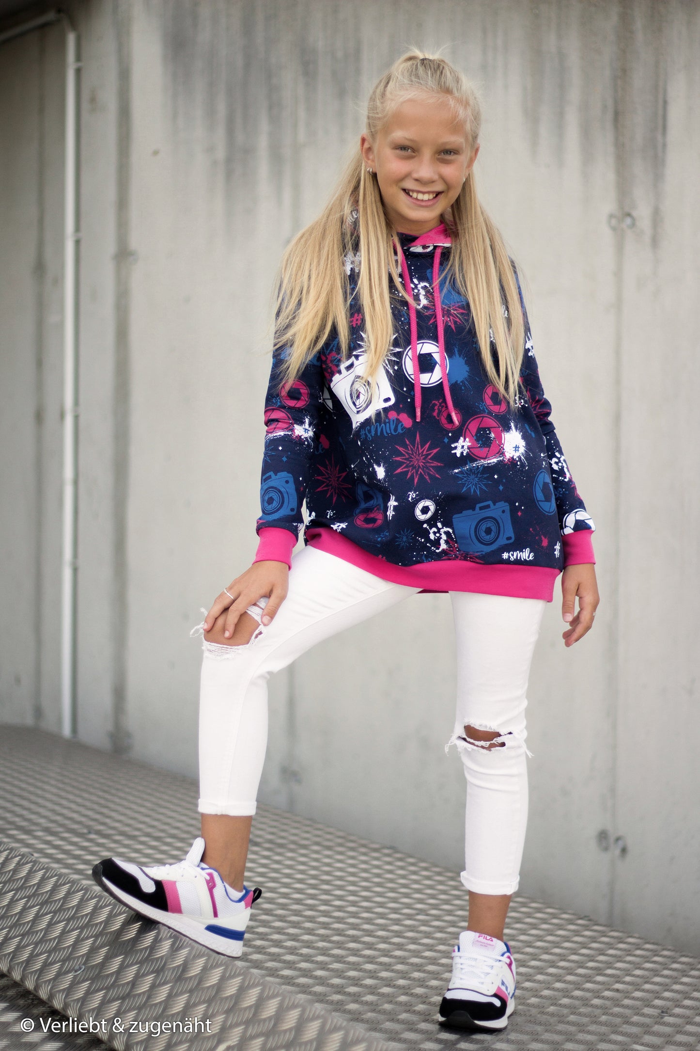 FrenchTerry | Streetstyle | Kamera | Magenta