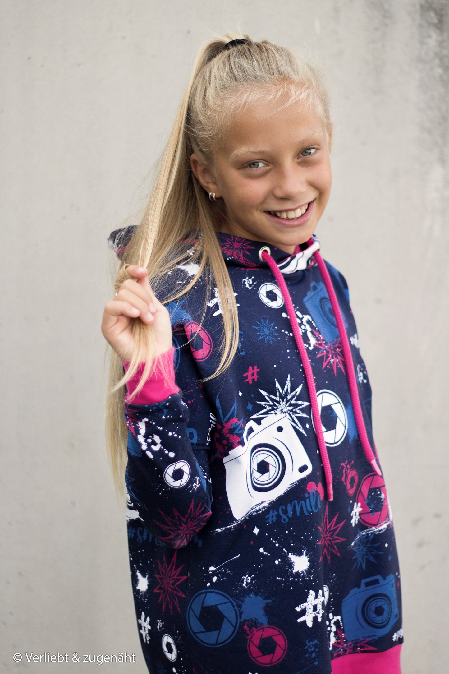 FrenchTerry | Streetstyle | Kamera | Magenta