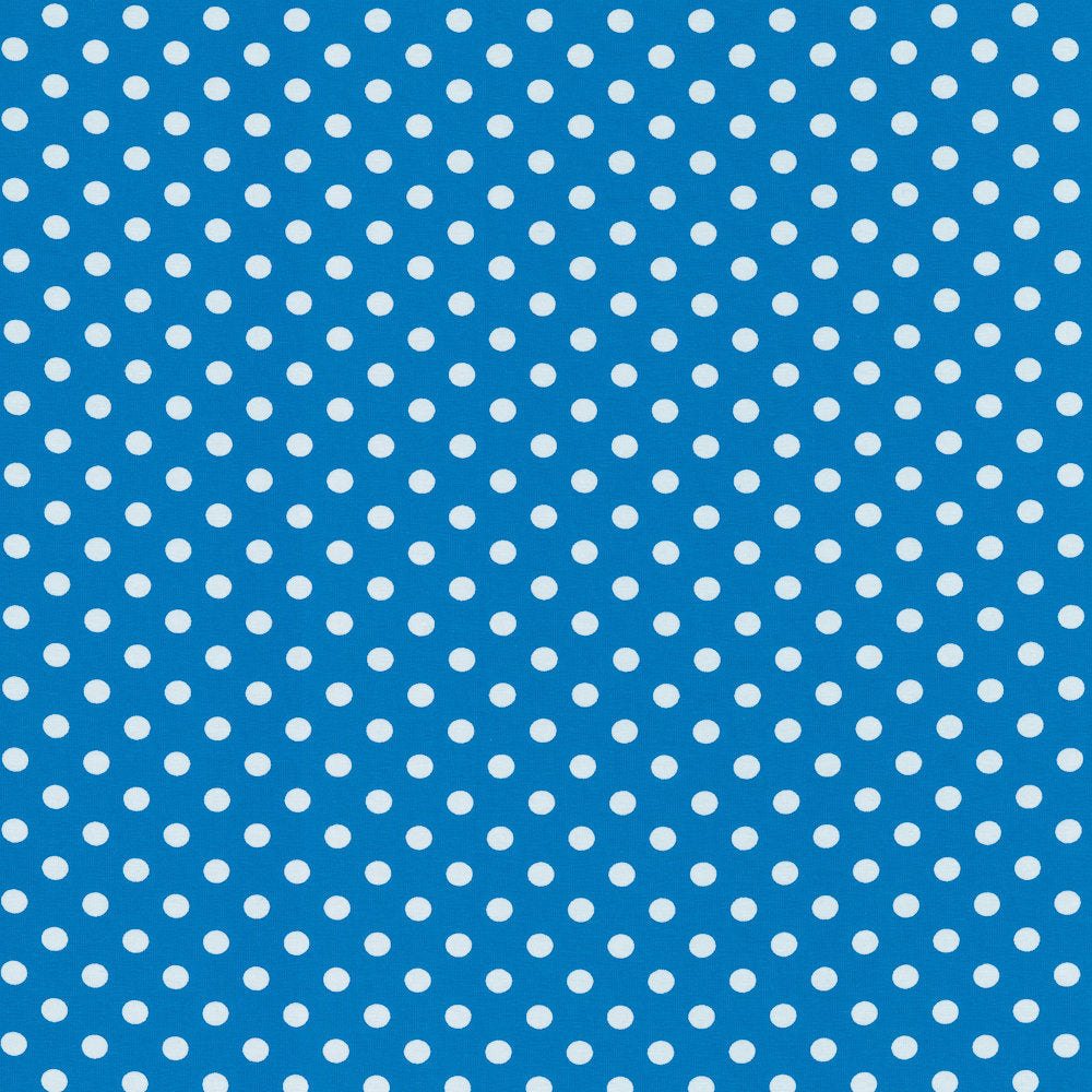 Baumwolljersey mit Motivdruck *Punkten* - Kleekäfer´s Fadenstübchen