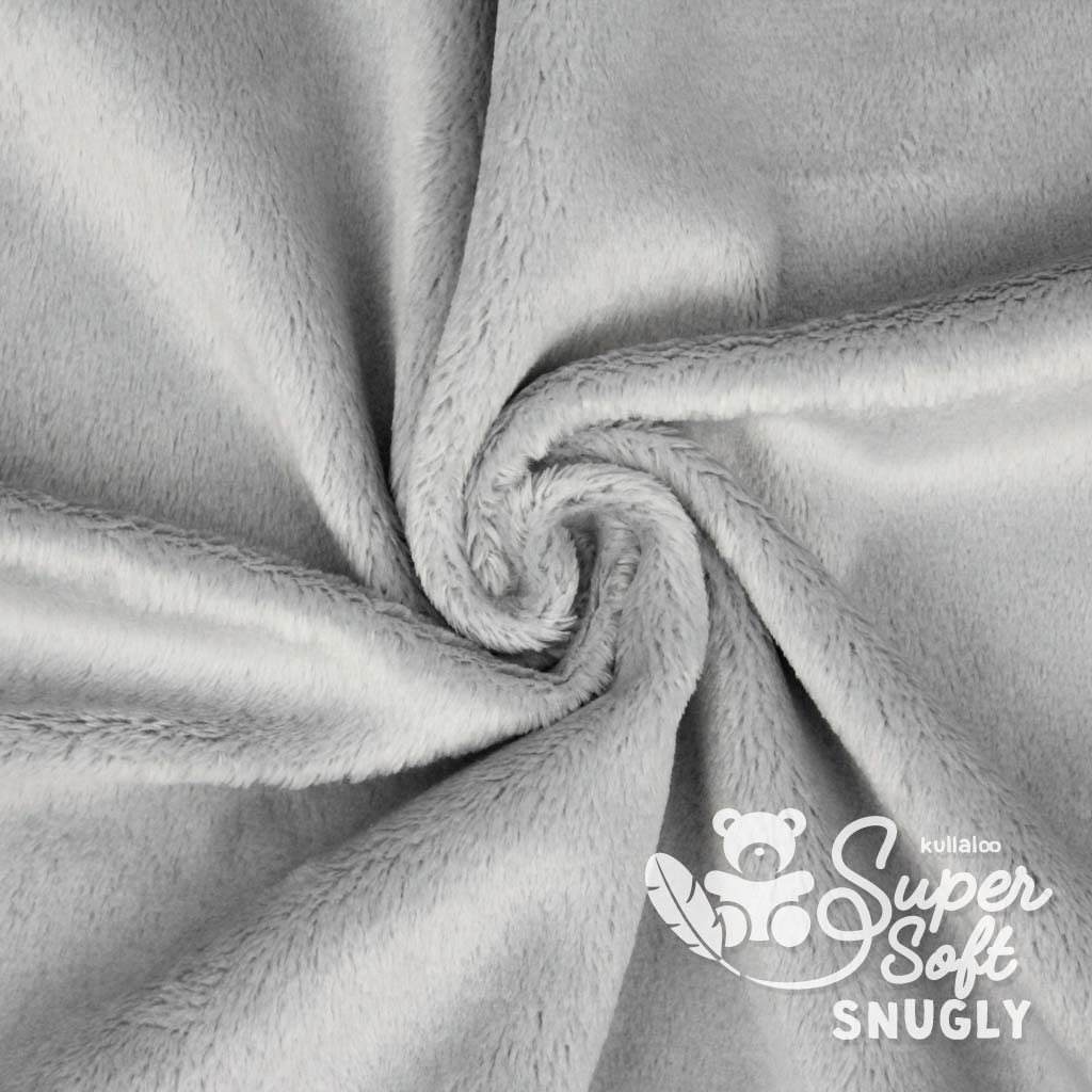Kullaloo Plüsch | SuperSoft Shorty | Hellgrau | 100 x 75 cm
