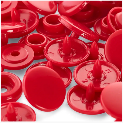PRYM | Color Snaps | rund | 30 Stück | Rot