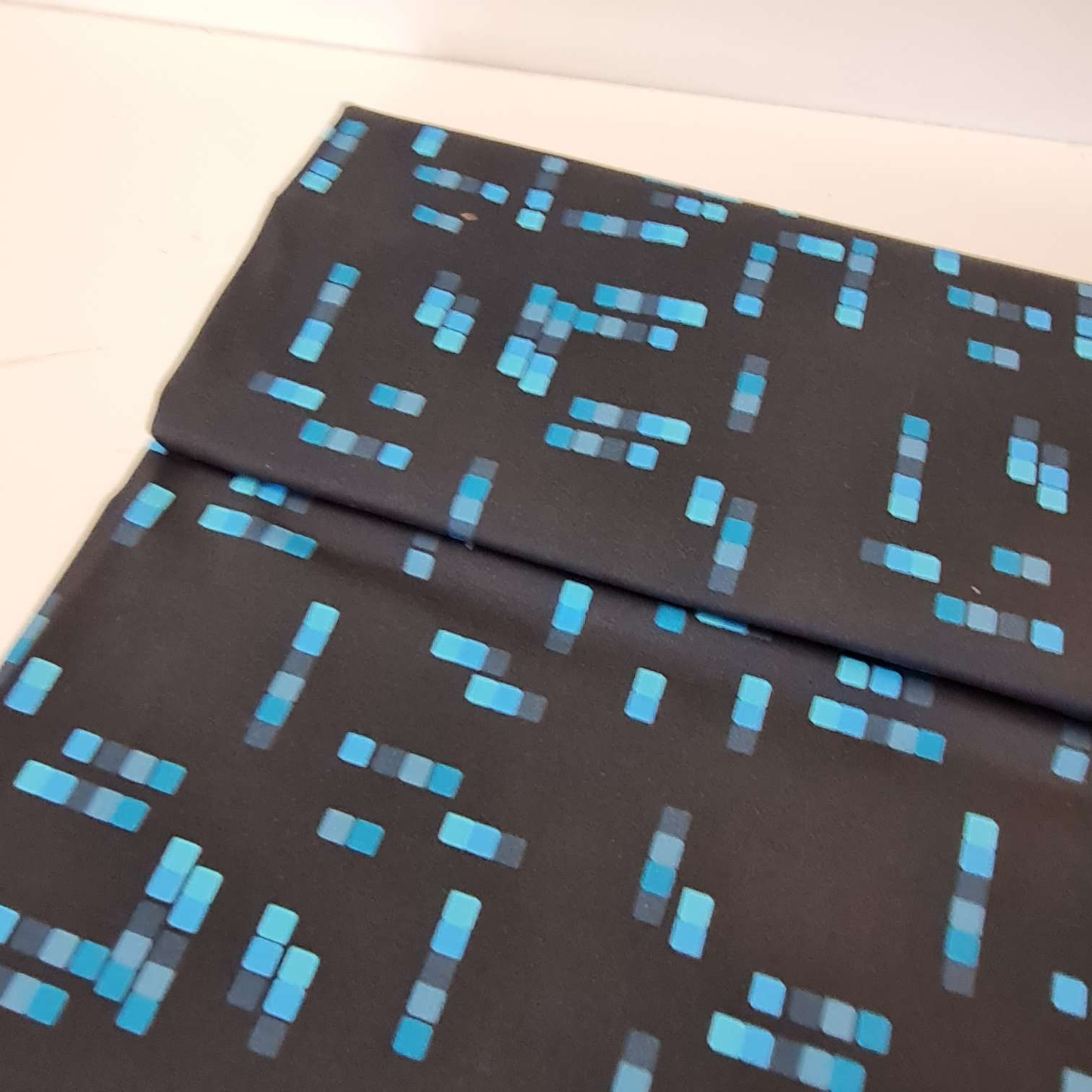 Baumwollstoff | Meterware | "TiefseetauchBär" | Blau